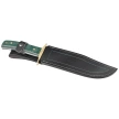Muela BW-Classic-19G Green Jute Micarta Knife, Satin X50CrMoV15