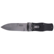 Mikov Predator Knife Black ABS, Stonewashed N690 (241-BH-1/STKP)