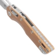 Nóż składany Microtech MSI S/E Ram-Lok Tan Fluted Aluminium, Apocalyptic M390MK by Tony Marfione (210-10APFLTA)