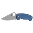 Spyderco Para Military 2 Cobalt Blue G10, Satin CPM SPY27 by Sal, Eric Glesser (C81GPCBL2)