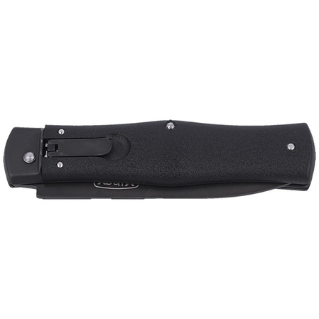 Nóż sprężynowy Mikov Predator Blackout Black ABS, Black DLC N690 (241-BH-1/BKP)