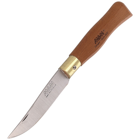 MAM Douro Big Pocket Knife, Light Beech Wood 90mm (2007-LW)