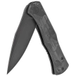 Nóż WE Knife Primoris Marble Carbon Fiber / Black Ti, Black Stonewashed (20047B-1)