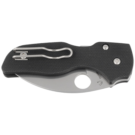 Spyderco Lil' Native Black G10, Satin CPM S30V by Eric Glesser (C230GPWC)