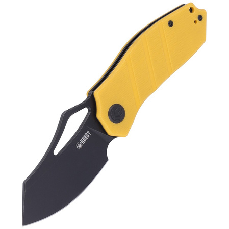 Nóż składany Kubey Ceyx Yellow G10, Darkwashed D2 (KU335C)