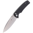 Sencut Knife Sachse Black Micarta, Satin 9Cr18MoV (S21007-1)