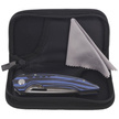 Bestech Knife Ornetta Carbon Fiber / Blue G10, Stonewash / Satin N690 by Kombou (BL02A)