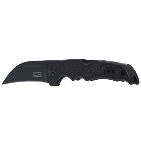 Herbertz CJH Black Aluminum Knife, Black 420 (44001)