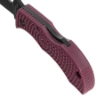 Spyderco Manbug Sprint Run Burgundy FRN Knife, TiCN Micro-Melt PD#1 by Sal Glesser (MBBGBKP)