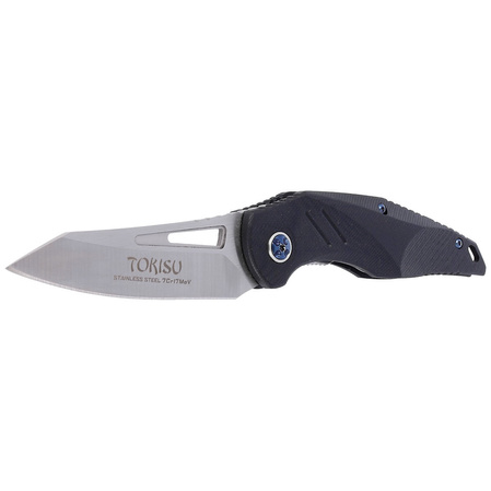 TOKISU Tactical, Black G10, Satin knife (18685)