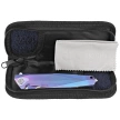 Nóż składany RikeKnife Framelock Blue Titanium, Bead Blast/Satin M390 (RK1707T-B)