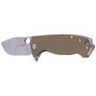 Nóż Viper Fortis Green G10, Stone Washed by Jesper Voxnæs (V5952GG)