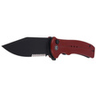 Nóż CIVIVI Cogent Burgundy G10, Black Stonewashed (C20038E-2)