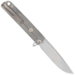 Medford M-48 Green Aluminum, Bronze HW/Clip, Tumbled S35VN by Greg Medford (MK2124TQ-40TM-T1C1-Q4)