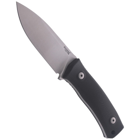 Nóż LionSteel Bushcraft G10 Black, Satin Blade (M4 G10)