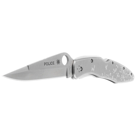 Nóż Spyderco Police Model Stainless Steel Plain (C07P)