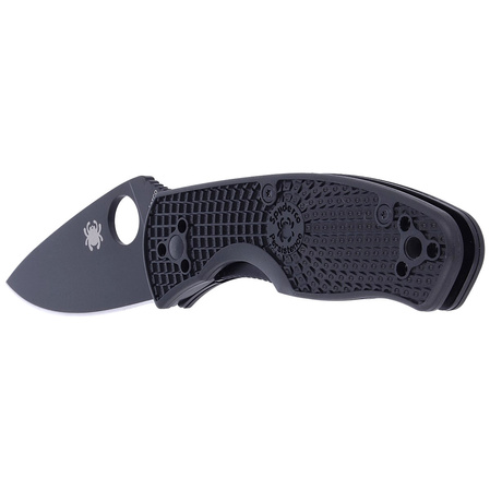 Spyderco Persistence Lightweight Knife Black FRN, Black 8Cr13MoV by Eric Glesser (C136PBBK)