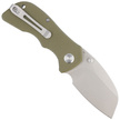 Nóż składany Kubey Karaji Green G10, Bead Blasted D2 (KU180D)