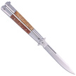 Nóż motylek Böker Magnum Balisong Wood Large (06EX405)