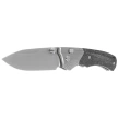 Nóż składany Remette WD107 Gray Titanium/Carbon Fiber, Hand Grinding Pearlescent M390