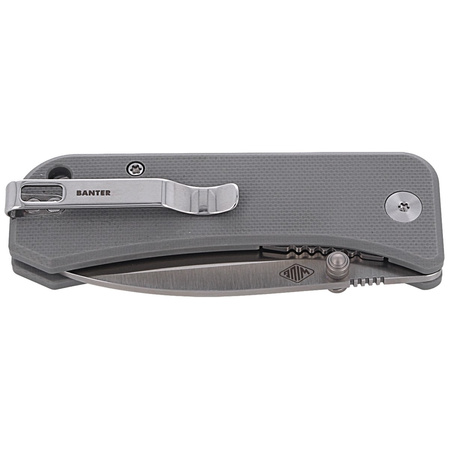 Nóż składany WE Knife Banter Gray G10, Satin CPM S35VN by Ben Petersen (2004E)
