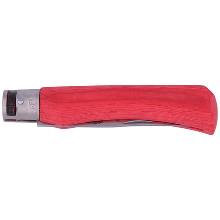 Antonini Old Bear Laminated Red, Satin Stainless knife (9307/23_MRK)