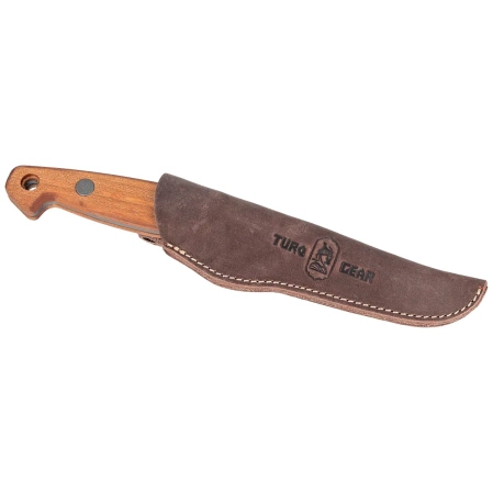 Nóż Turq Gear Wolf Drop Point Walnut Full Cubic HW Tungsten, Cerakote Tungsten Sleipner