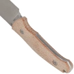 anger Natural Canvas Micarta, Stonewashed N690 by Jens Ansø knife (VT4054CN)