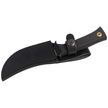 Muela PIK-AS Knife Black Rubber, Satin 420H