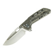 Nóż składany Reate TX228 LE No 018/100 Dark Bead Blasted Titanium, Dark Bead Blasted Titanium Clip, Satin M390 (TX228 TDBB.TDBB.SAT)