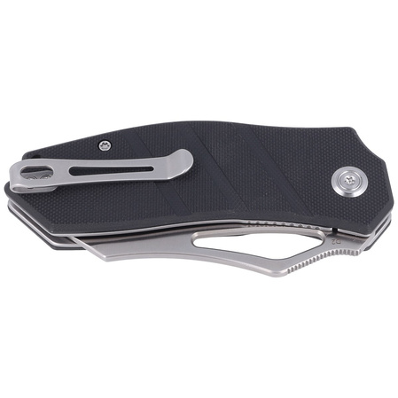 Nóż składany Kubey Ceyx Black G10, Satin D2 (KU335A)