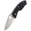 Spyderco Persistence G-10 Black PlainEdge Knife (C136GP)