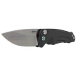 Medford Smooth Criminal Auto Black Aluminum, Green HW/Clip, Tumbled S45VN by Greg Medford (MKA0394TQ-42AB-T4C4-Q4)