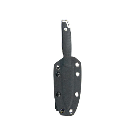 Nóż Kubey Dust Devil Black Micarta, Beadblasted 14C28N by K.C. Spiron (KU357A)