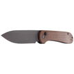 CIVIVI Knife Elementum Button Lock Brown Micarta, Gray Stonewashed (C2103D)