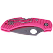 Spyderco Dragonfly 2 FRN Pink, S30V Plain Knife (C28FPPNS30V2)