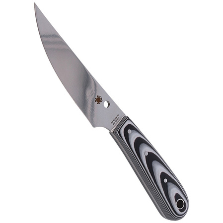 Nóż Spyderco Bow River Black/Gray G10, Satin 8Cr13MoV by Phil Wilson (FB46GP)
