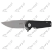 Nóż Kubey Knife Wolverine, Black G10, Sand Blasted D2 (KU233A)
