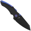 Kubey Sumo Knife Black Titanium, Blackwashed CPM 20CV by Jake Hoback (KB400E)