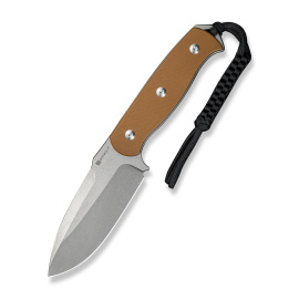 Nóż Sencut Toxodon Brown G10, Stonewashed 9Cr18MoV (S24036-3)