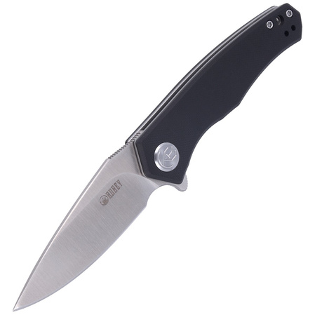 Nóż składany Kubey Cadmus Black G10, Satin D2 by Maksim Tkachuk (KU055A)