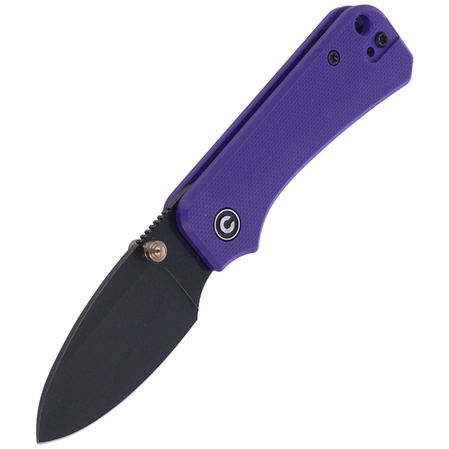 Nóż składany CIVIVI Baby Banter Purple G10, Black Stonewashed by Ben Petersen (C19068S-4)