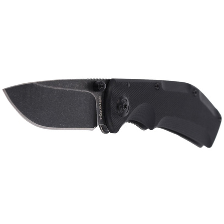 Nóż FoxEdge Pop Smoke G10 Black, Stone Washed PVD by Russ Kommer (FE-023)