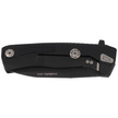 LionSteel ROK Knife Black Aluminum, Black M390 by Molletta (ROK A BB)