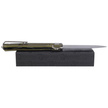 Nóż składany LionSteel Myto Green Aluminium, StoneWashed M390 by Molletta (MT01A GS)