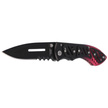 Nóż składany Herbertz CJH Red Aluminium/Black ABS, Black 420 (10000336)