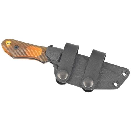 Viper Handy Yellow Ultem, Black Stonewashed MagnaCut by Fabrizio Silvestrelli Knife (VT4042UT)