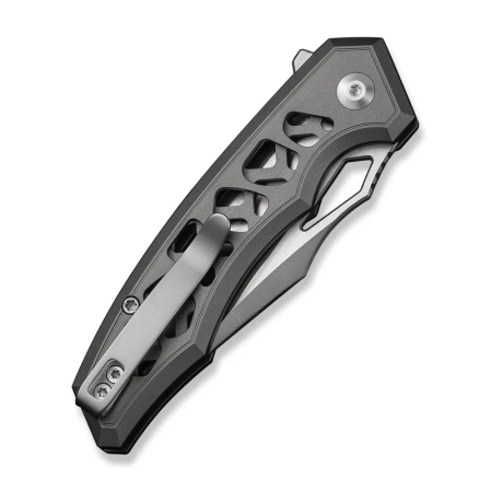 Nóż składany Civivi Anaaki Gray Aluminium, Satin Nitro-V (C24039-2)