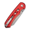 Civivi Pragma Prime Knife Red Aluminum, Stonewashed 14C28N (C24067-2)
