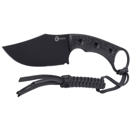 Civivi Knife Midwatch Black Micarta, Black Stonewashed N690 (C20059B-1)